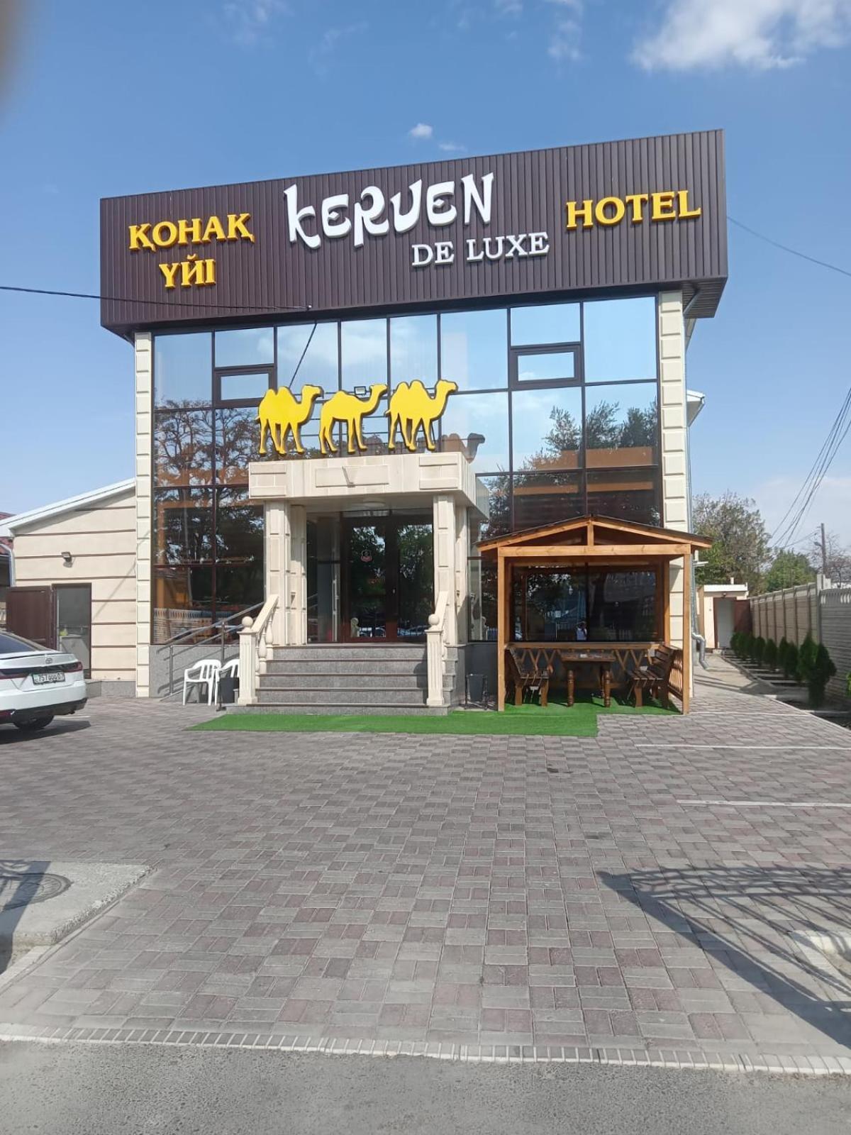 Hotel Keruen Deluxe Taraz Exterior foto